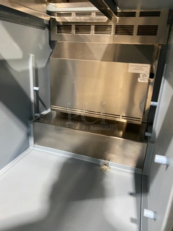 Delfield Commercial Single Door Lowboy/Worktop Cooler! All Stainless Steel! - Image 6 of 9