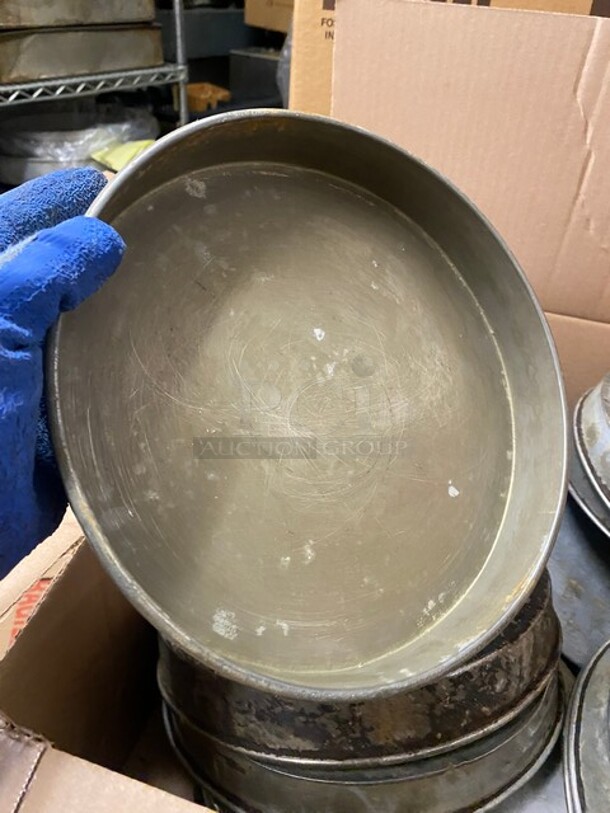 All One Money! 10" Tin Cake Pans! - Image 2 of 5