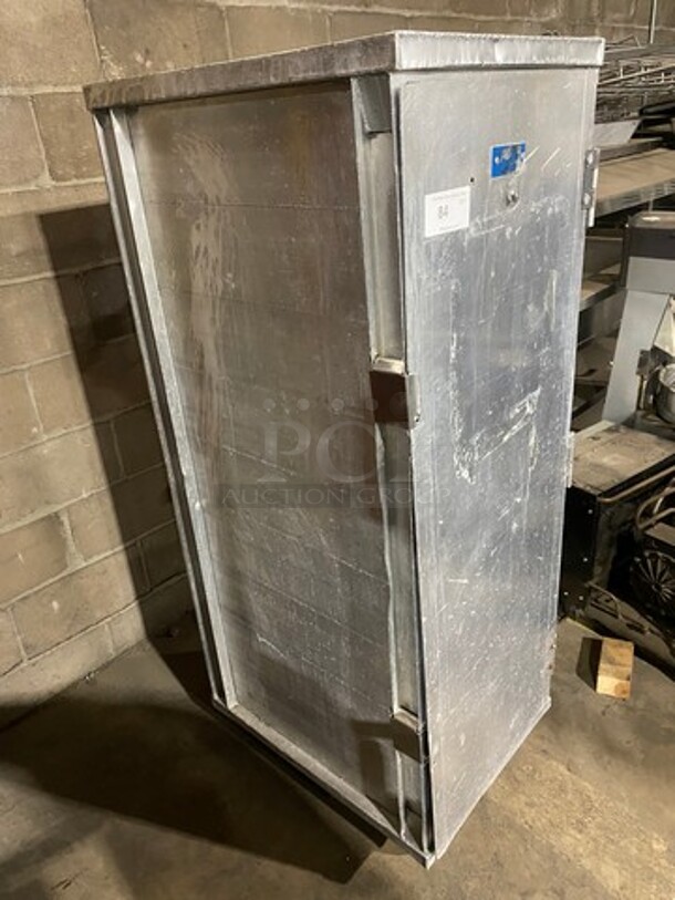 Crescor Metal Commercial Enclosed Pan Transport Rack! On Casters! - Image 3 of 6