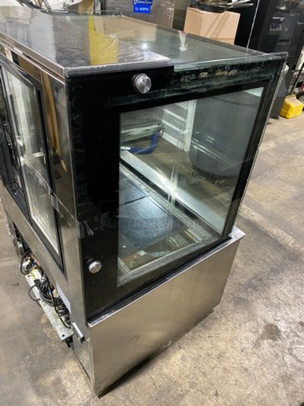 Commercial Refrigerated Bakery Display Case Merchandiser! With Rear Access Doors! Stainless Steel Body! Model: G300BF SN: 2008119S! 110V! - Image 4 of 8