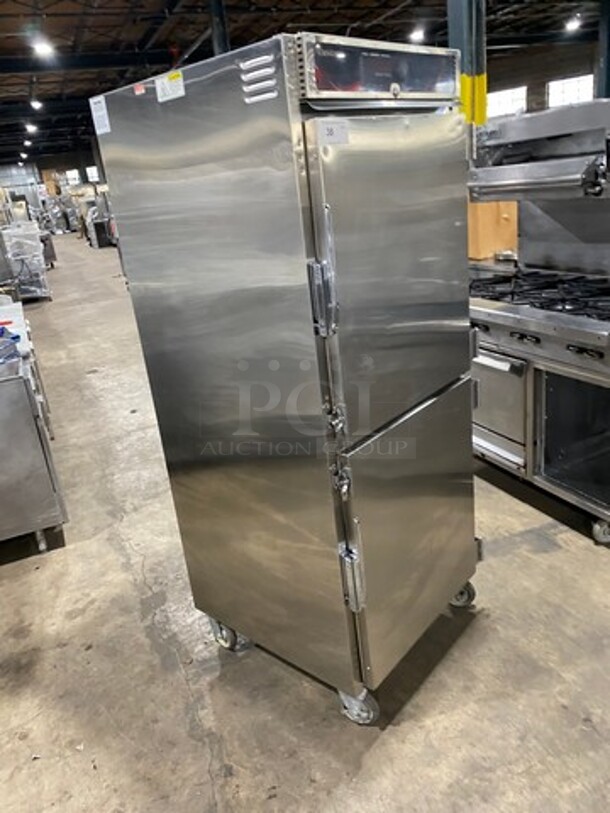 Cres Cor Commercial Electric Powered Split Door Roast-N-Hold Oven! All Stainless Steel! On Casters! Model: RO151FUA12DE4803Z SN: JBIJ0005151635 480V 60HZ 3 Phase - Image 2 of 9