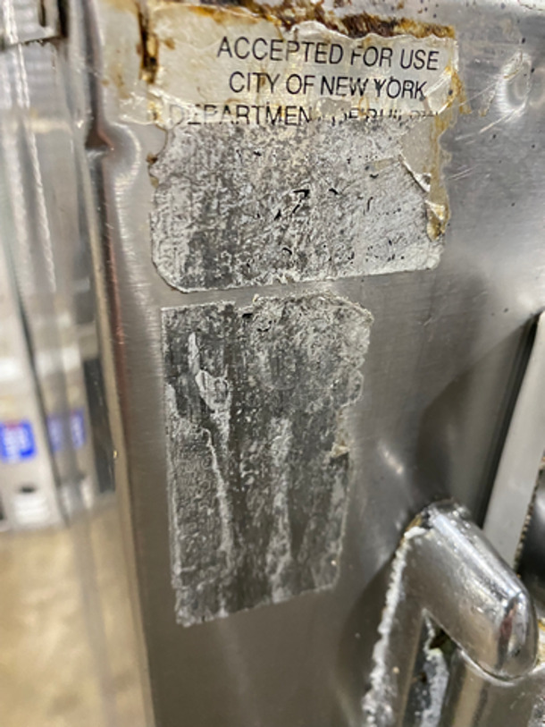 Commercial Refrigerated Sandwich Prep Table! With Single Door Storage Space Underneath! All Stainless Steel! On Legs! - Image 7 of 8