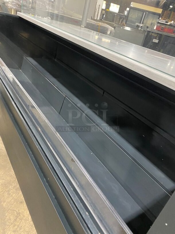 Nice! Structural Concepts Starbucks Style Refrigerated Open Grab-N-Go Display Case With Glass Enclosed Merchandiser Showcase On Top! Model SBZ665DR! 220V 1 Phase!
 - Image 4 of 8