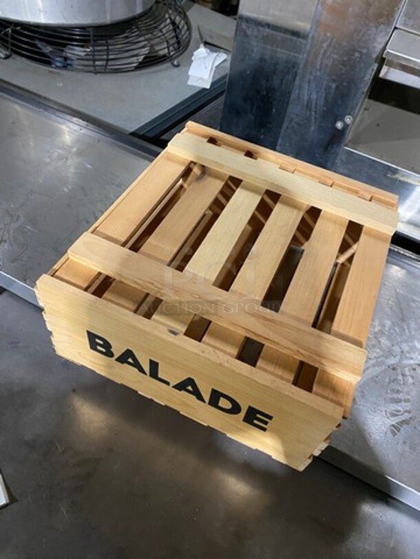 Set Of Wooden Crates! 2x Your Bid! - Image 3 of 4