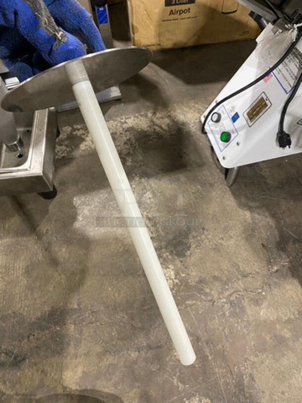 Oliver Commercial Countertop Bun/Bagel Cutter! Stainless Steel! On Small Legs! Model: 723 SN: 203802 115V 60HZ 1 Phase - Image 8 of 9