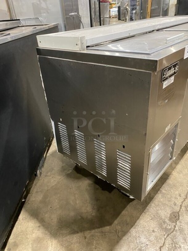 Leader Commercial 2 Top Door Back Bar Beer Bottle Cooler! Solid Stainless Steel! Model: ESBC60SC SN: NO12C0209 115V 60HZ 1 Phase - Image 2 of 9