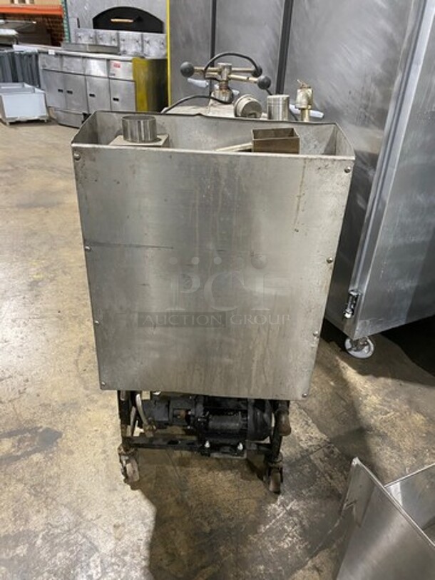 LATE MODEL! 2017 Commercial LP Powered Pressure Fryer! All Stainless Steel! On Casters! Model: YXY25D - Image 3 of 12