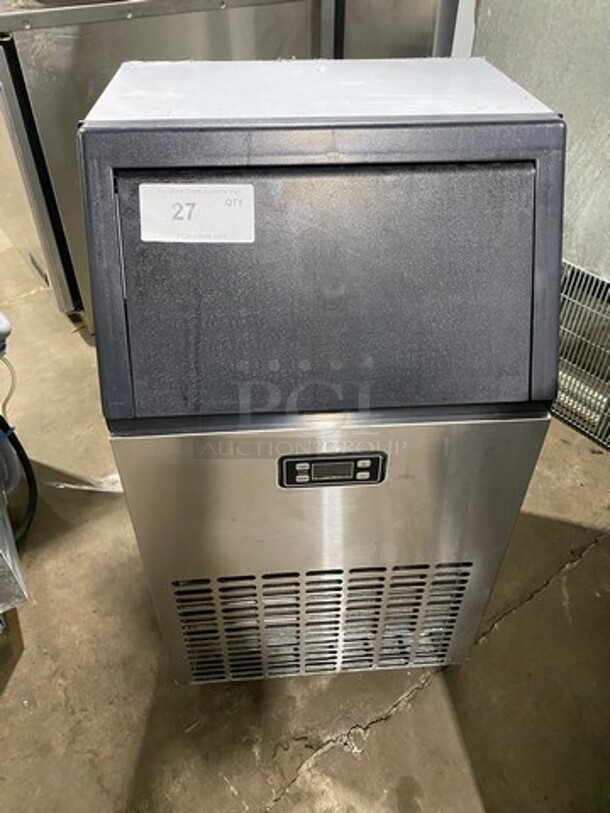 Crownful Commercial Undercounter Ice Maker Machine! All Stainless Steel! Model: CFCIM01 SN: 2205000265 115V 60HZ 1 Phase - Image 1 of 8