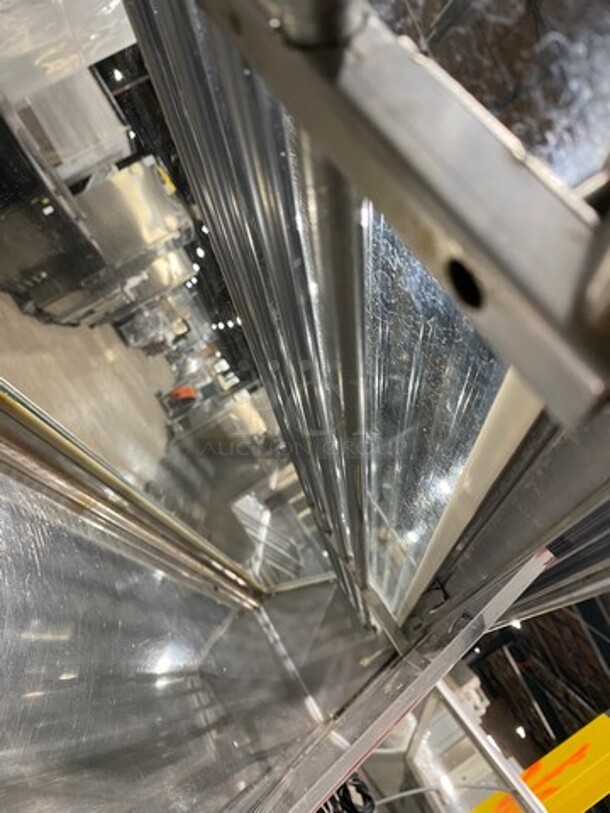 Yoshimasa Commercial Countertop Refrigerated Sushi Display Case Merchandiser! With Slanted Front Glass! Stainless Steel Body! - Image 5 of 8