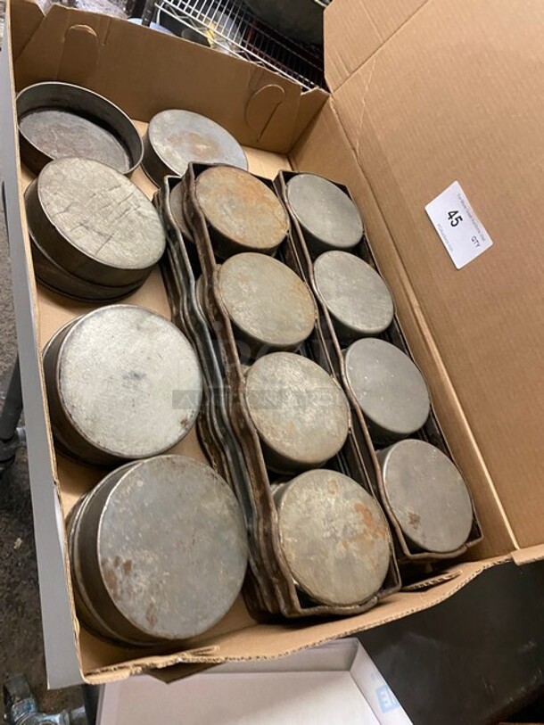 All One Money! Tin 5" & 6" Round Cake Pans! - Image 6 of 6