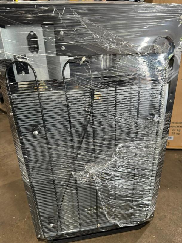 WOW! BRAND NEW! IN THE BOX! AHT Commercial Countertop Mini Reach In Cooler Merchandiser! With View Through Door! Eletric Powered! With Poly Coated Racks! Model: CTB200 SN: CTB200B11B1510V00178 115V - Image 3 of 7