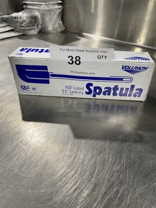 NEW! Vollrath Poly Spatulas! 6 X Your Bid! 