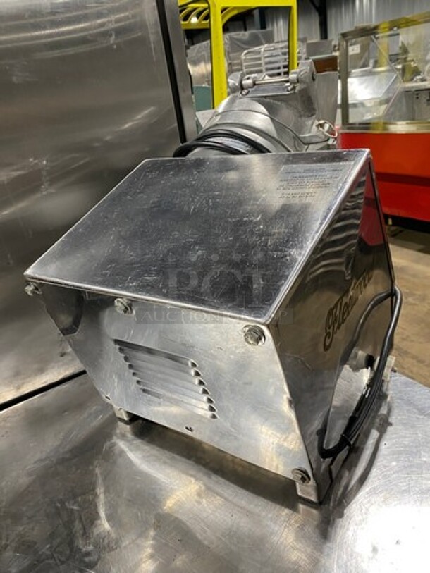 COOL! Fleetwood CounterTop Power hub Cheese Grater/Shredder Machine! 110V 1PH - Image 4 of 9