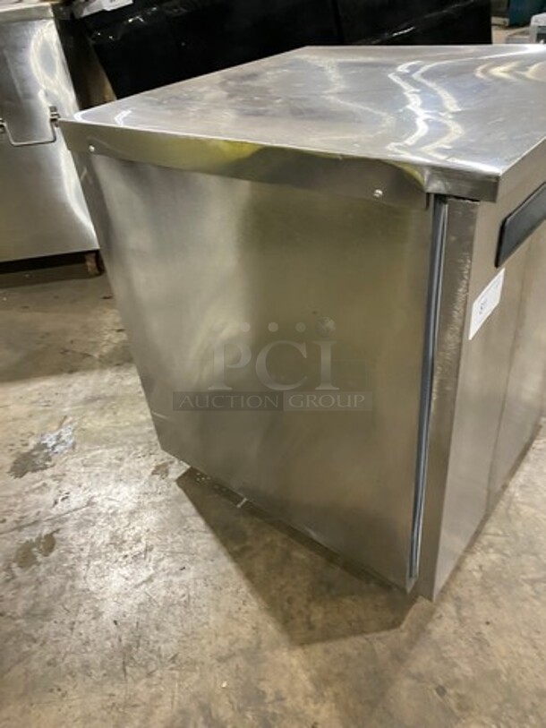 Delfield Enodis Commercial Single Door Lowboy/Worktop Cooler! All Stainless Steel! On Casters! Model: 406STAR2 SN: 0803152000037 115V 60HZ 1 Phase - Image 2 of 7