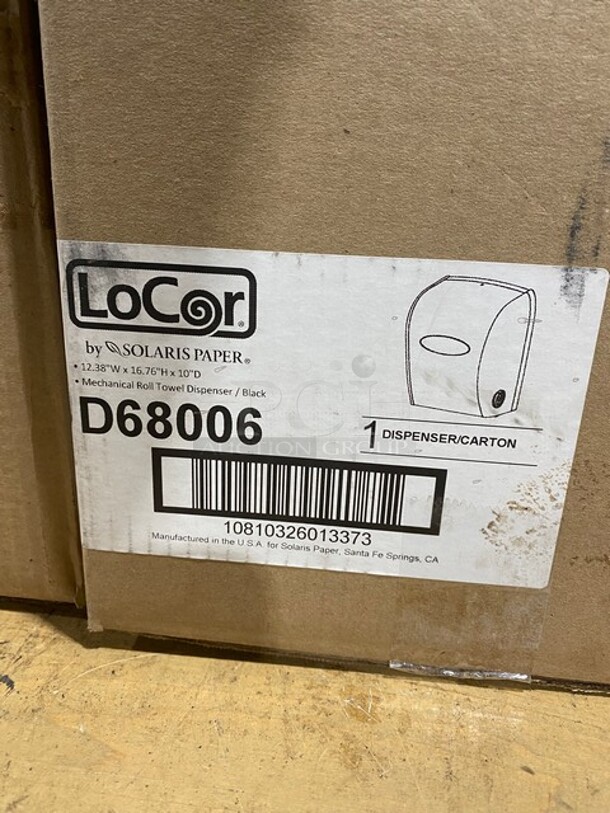 NICE! NEW In Box! LoCor Mechanical Hands-Free Paper Towel Dispenser! Model: D68006! 2X Your Bid!   - Image 2 of 8