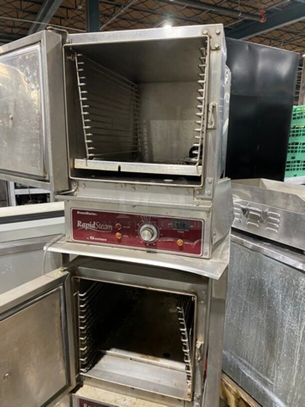 Southbend Commercial Electric Powered Double Deck Steam Cabinet! All Stainless Steel! On Legs! Model: RS4E SN: 97M351082 208V 60HZ 1/3 Phase - Image 6 of 10