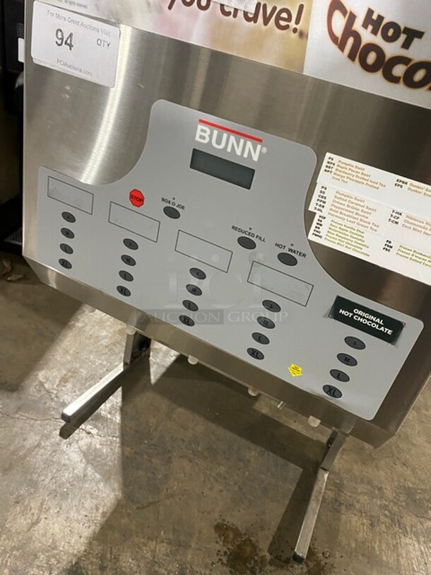 Bunn Commercial Countertop Hot Beverage Dispenser! All Stainless Steel! Model: IMIX5 SN: IMIX045617! 120/208/240V 60HZ 1 Phase! - Image 7 of 8