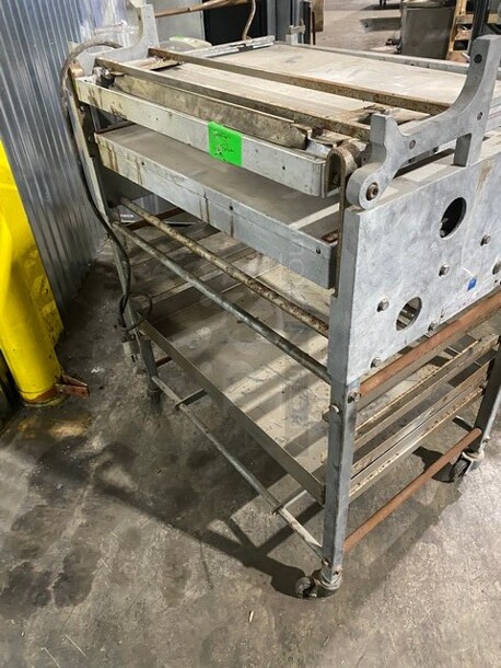 All Stainless Steel Commercial Panini Press/Clamshell Grill! On Equipment Stand! On Casters! - Image 3 of 12