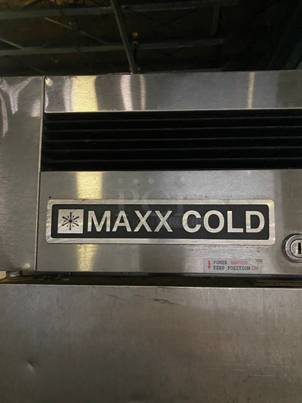 Maxx Cold Commercial 2 Door Reach In Freezer! With Poly Coated Racks! All Stainless Steel! Model: MCF49FD SN: 0452A94G200002 115V 60HZ 1 Phase - Image 10 of 10