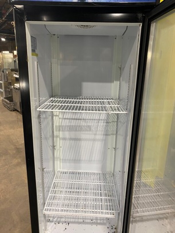 Bison Commercial Single Door Reach In Cooler Merchandiser! With View Through Door! Poly Coated Racks! Model: BGM15 SN: BGM1520200528015 115V - Image 5 of 8