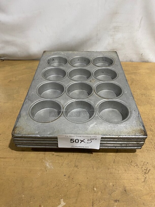 Chicago Metallic Commercial Cupcake/Muffin Pans! 5X Your Bid!  - Image 1 of 6