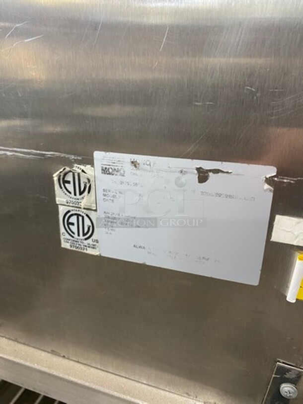 SUPER! Belshaw Adamatic Commercial Electric Powered Double Deck Combi Oven! With View Through Doors! With Pan Racks Underneath! All Stainless Steel! On Casters! 2x Your Bid Makes One Unit! Model: FG189UZ84 SN: 2000003710FA032620 208/220V 60HZ 3 Phase - Image 10 of 12