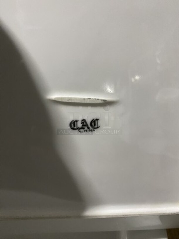 WOW! CAC Square Style Dining Plates! 1o X Your Bid! - Image 4 of 8