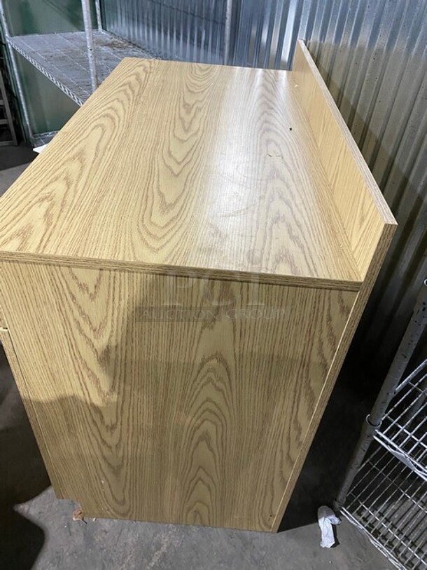 Custom Wooden Prep/Storage Cabinet! - Image 2 of 9