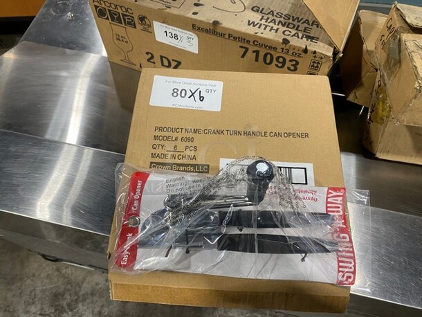 NEW! IN THE BOX! Swing-A-Way Manual Can Opener! 6 Can Openers Per Box! 1 Box Per Lot! 6x Your Bid! - Image 1 of 1