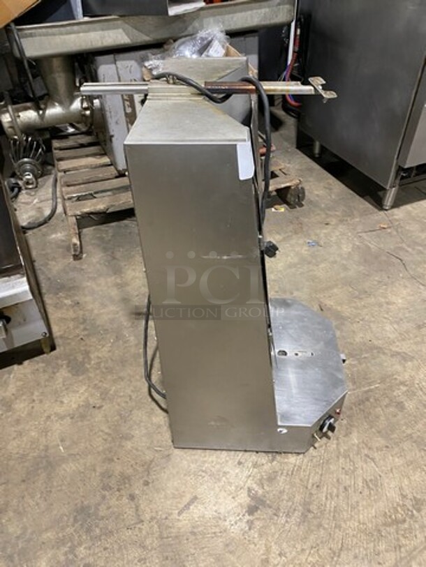 Auto Doner Commercial Countertop Natural Gas Powered Vertical Broiler Gyro Machine! All Stainless Steel! Model: G300 SN: 34296 - Image 2 of 10