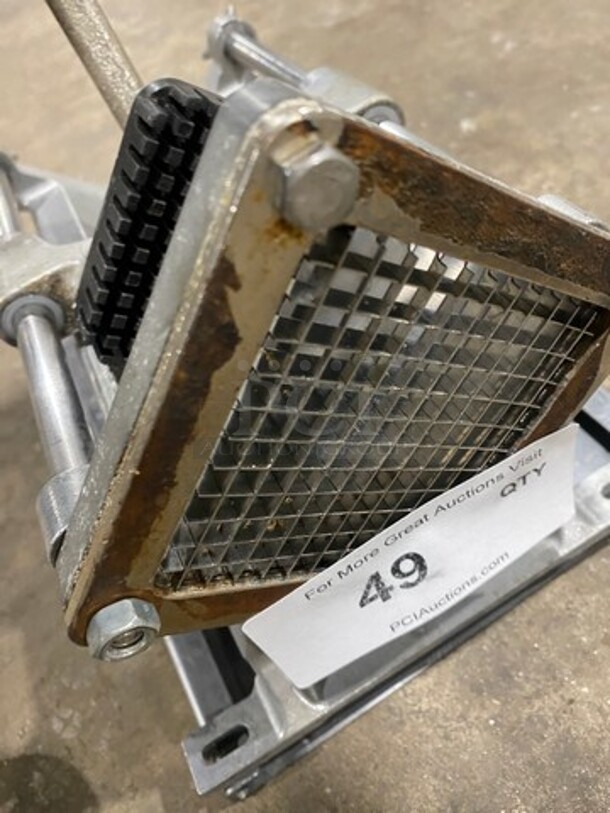 Commercial Countertop Manual French Fry Cutter! All Stainless Steel! - Image 5 of 5