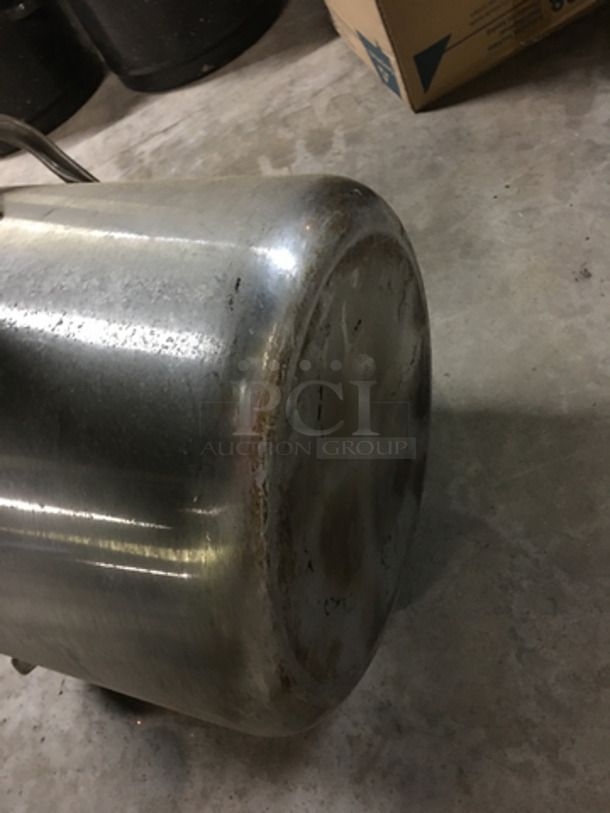 Metal Stock Pot! With Handles! - Image 3 of 4