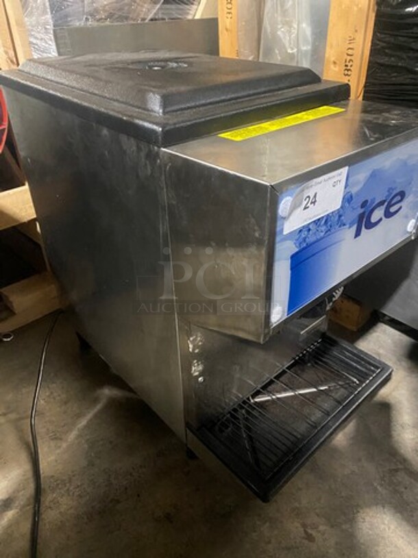 Manitowoc Commercial Countertop Ice Dispenser! Stainless Steel! MODEL M45 SN:650124188  - Image 2 of 10