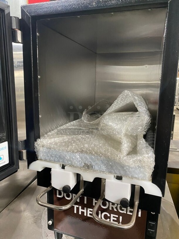 NEW! Kan-Pak Commercial Countertop Cream Dispenser! All Stainless Steel! On Legs! Model: CDE212 SN: 2127500882 120V 60HZ 1 Phase - Image 5 of 8