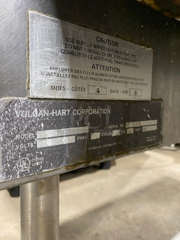 Vulcan Hart Commercial Electric Powered Tilt Skillet/Braising Pan! All Stainless Steel! On Legs!! Working When Removed!  - Image 8 of 8