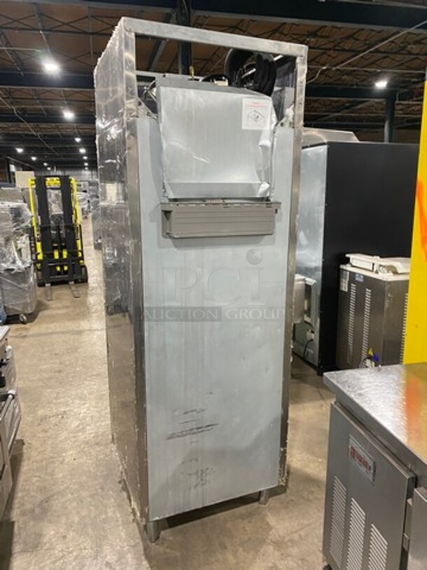 Turbo Air Commercial Split Door Reach In Refrigerator! With Poly Coated Racks! All Stainless Steel! On Legs! Model: M3R242 SN: M3R2H65002 115V 60HZ 1 Phase - Image 3 of 9