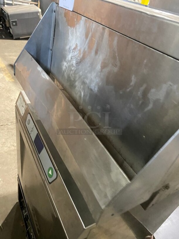 All Stainless Steel Under The Counter Ice Bin! With Backsplash! With Speed Rail Attachment!  - Image 6 of 6