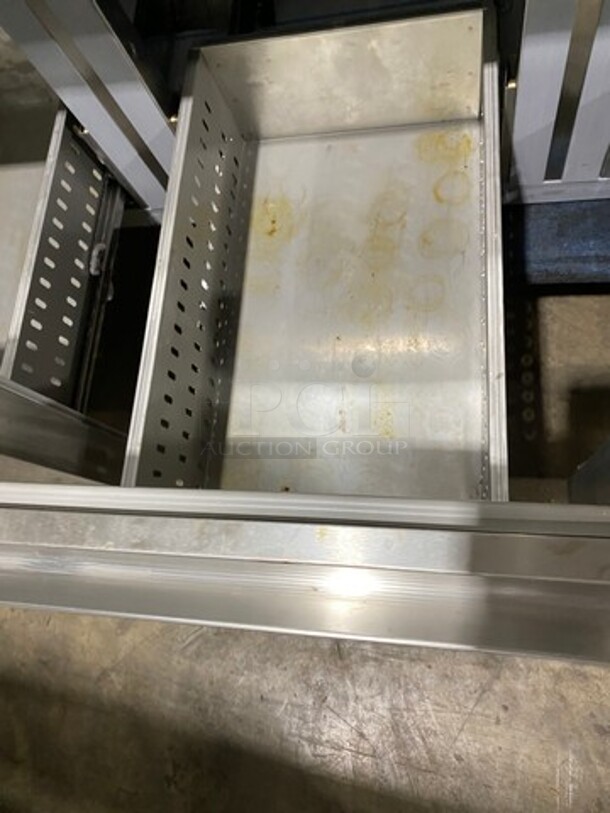 Commercial Refrigerated Deli/Bakery Display Case Merchandiser! With Curved Front Glass! With Rear Access Doors! Stainless Steel! - Image 9 of 10