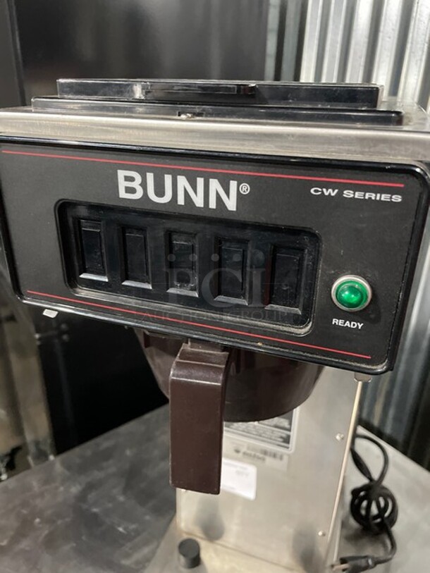 Bunn Stainless Steel Commercial Countertop Coffee Machine! MODEL CW15-APS 120V 1PH - Image 9 of 11