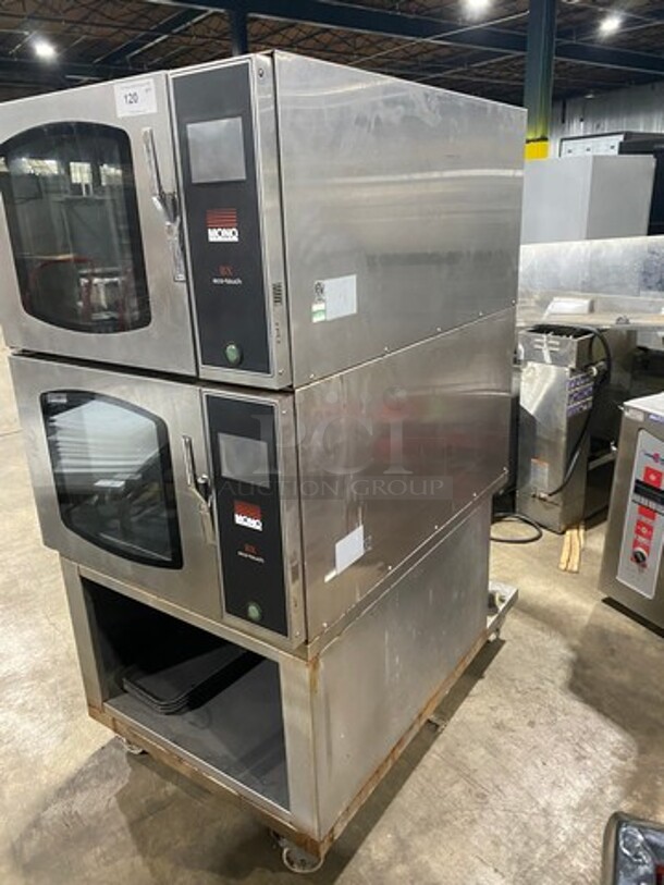 Mono Commercial Double Deck Convection Oven! With View Through Doors! All Stainless Steel! On Casters! - Image 2 of 11