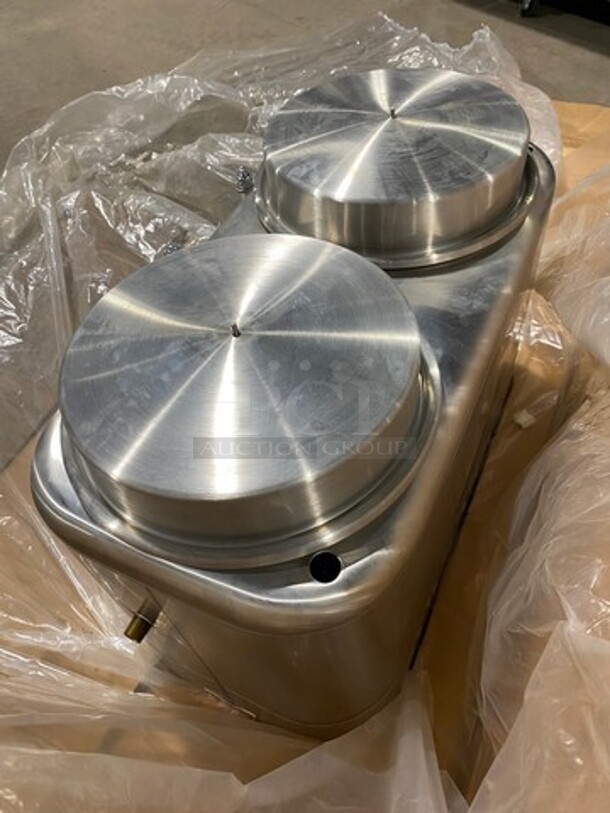NEW! IN THE BOX! Curtis Commercial Countertop Automatic Coffee Urn! All Stainless Steel! Model: EMT3S SN: 42497 220V 1 Phase - Image 4 of 8