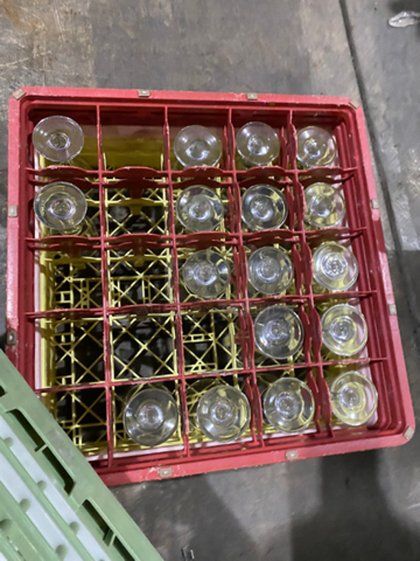 Wine Glasses! Includes Poly Cup Crate! 2x Your Bid! - Image 3 of 7