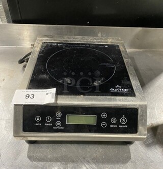 2021 Secura Stainless Steel Commercial Countertop Electric Powered Single Burner Induction Range! MODEL BT-C35-D SN: S5Q3 120v 1ph