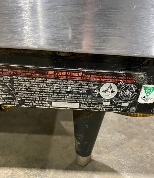 WOW! Hatco Commercial Gas Booster Water Heater! All Stainless Steal! On Legs! - Image 6 of 9