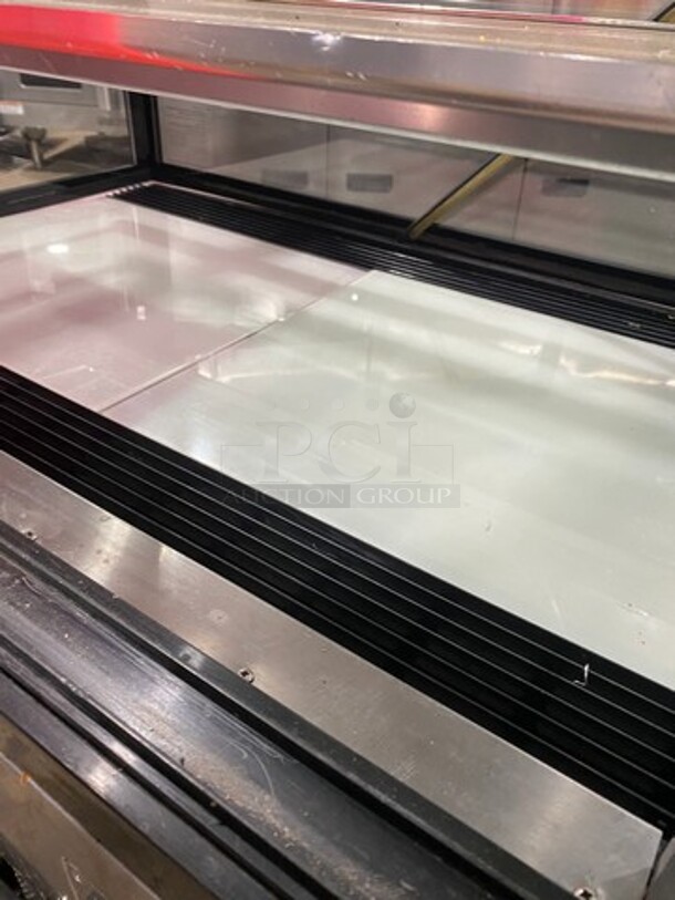 EQ Kitchen Line Commercial Refrigerated Bakery Display Case Merchandiser! With Straight Front Glass! With Sliding Rear Access Doors! Stainless Steel Body! Model: ARC270Z 110V - Image 6 of 12