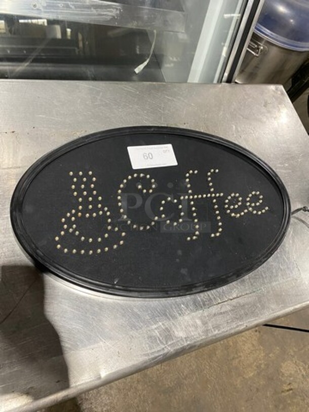 Light Up Coffee Sign! - Image 1 of 4