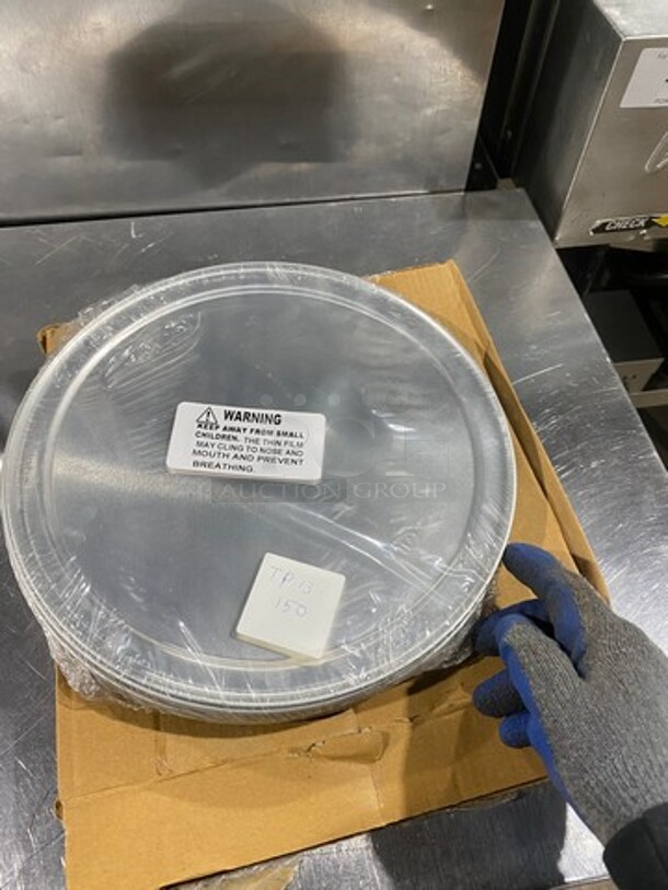 NEW! IN THE BOX! American Metalcraft Round Food Serving Trays! Model: TP13 - Image 4 of 7