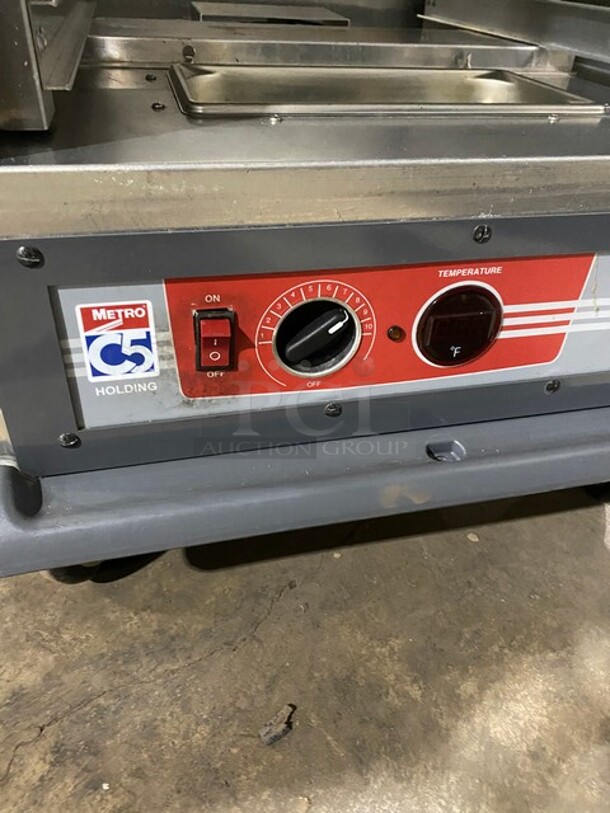 Metro Commercial Insulated Heated Holding Cabinet! All Stainless Steel! On Casters!  - Image 7 of 10