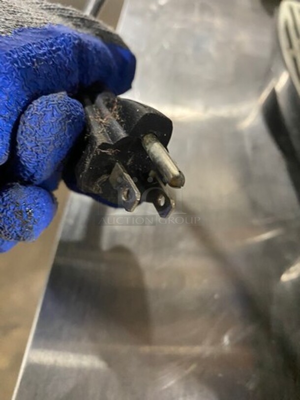 Commercial Countertop 2 Flavor Slushie/ Frozen Beverage Dispenser! Stainless Steel Body! SN: 191118000027 120V - Image 11 of 11