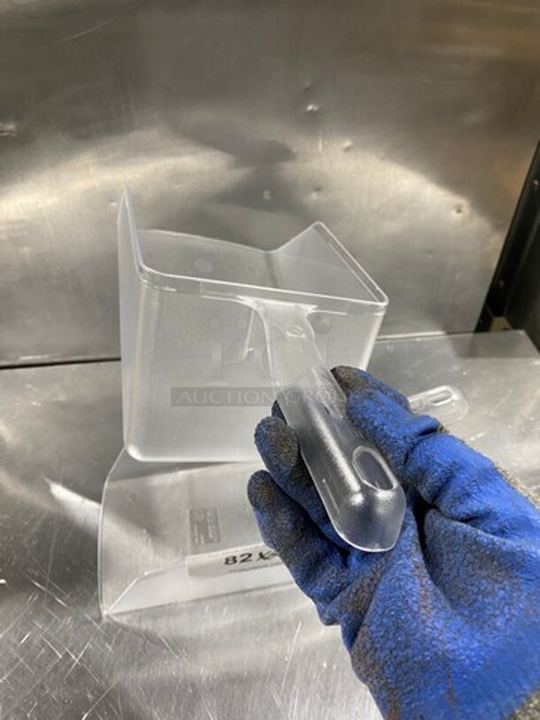 NEW! Clear Poly Ingredient Scooper! 2x Your Bid! - Image 3 of 5